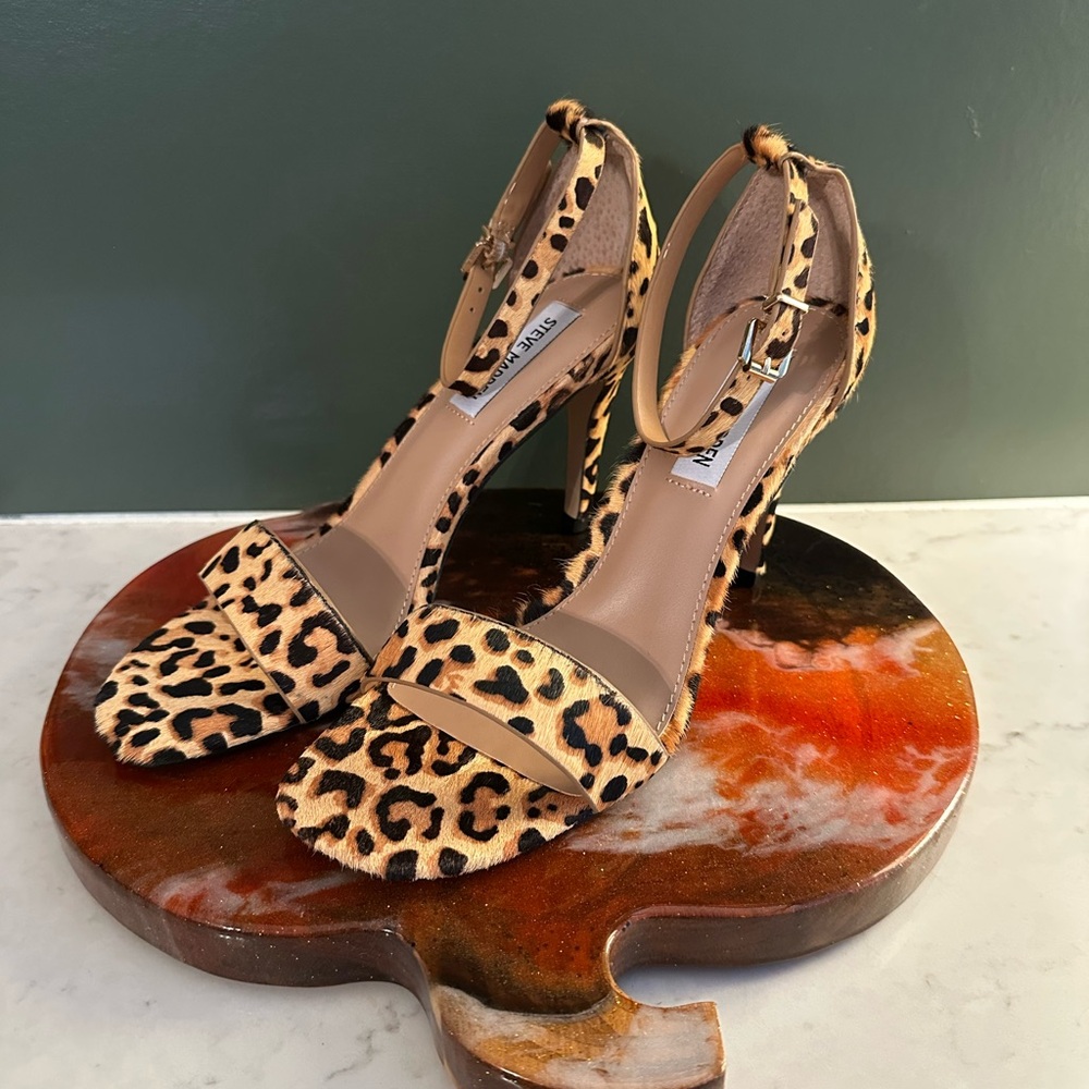 Steve Madden Animal Print Heels